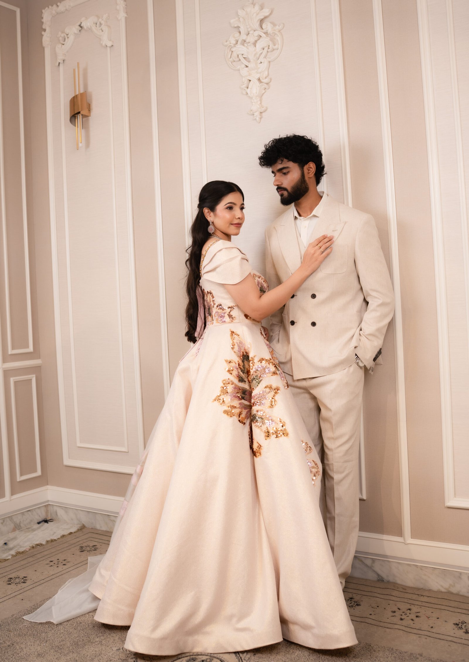 Golden Botanical Romance Set - Image 3