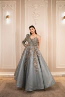 Sage Blossom Luxe Gown